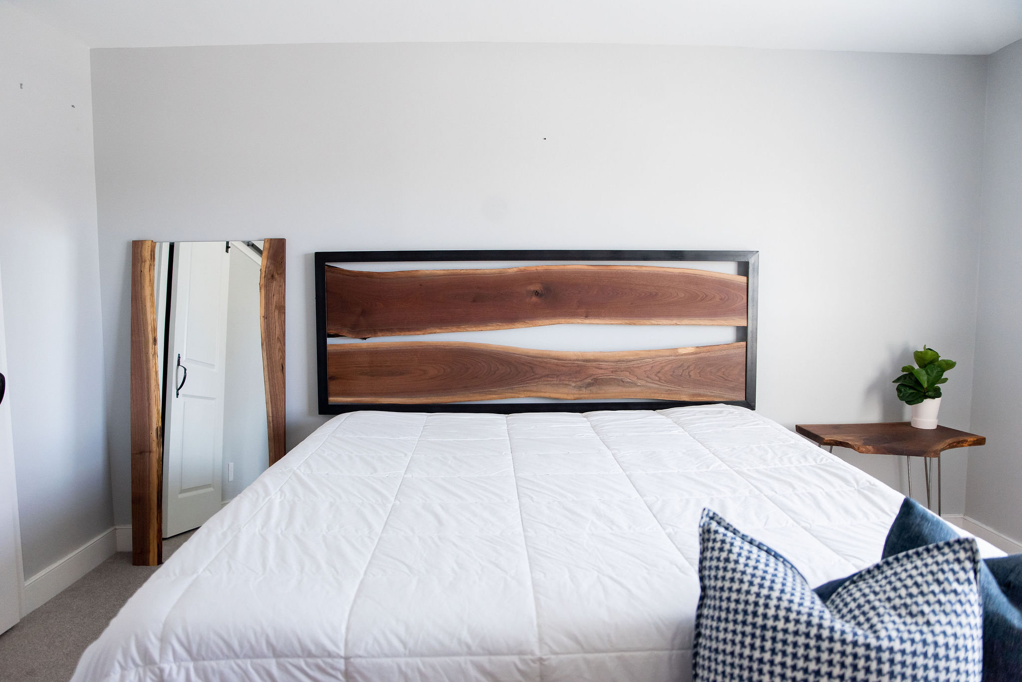 Live Edge Headboard Queen Headboard King Headboard Floating Etsy