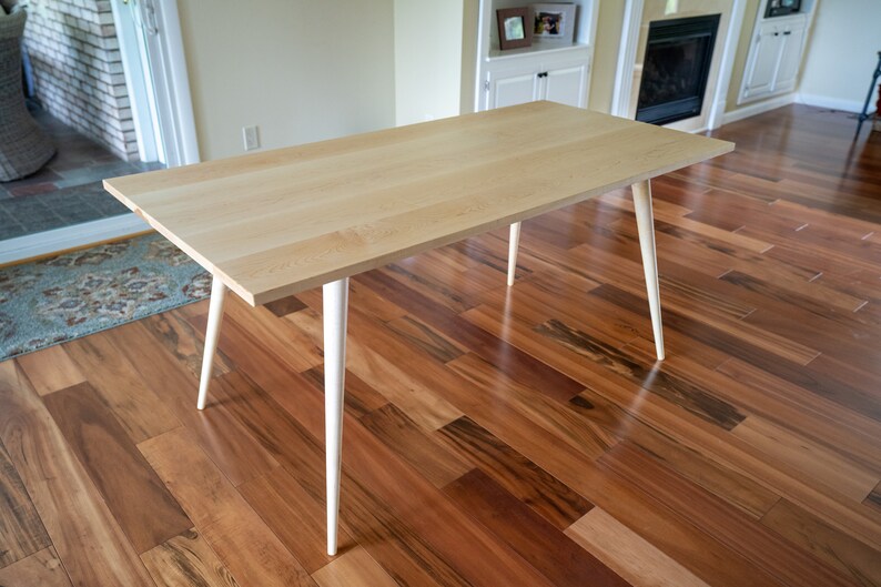 Maple Kitchen Table W/ Mccobb Legs Maple Dining Table W/ Etsy