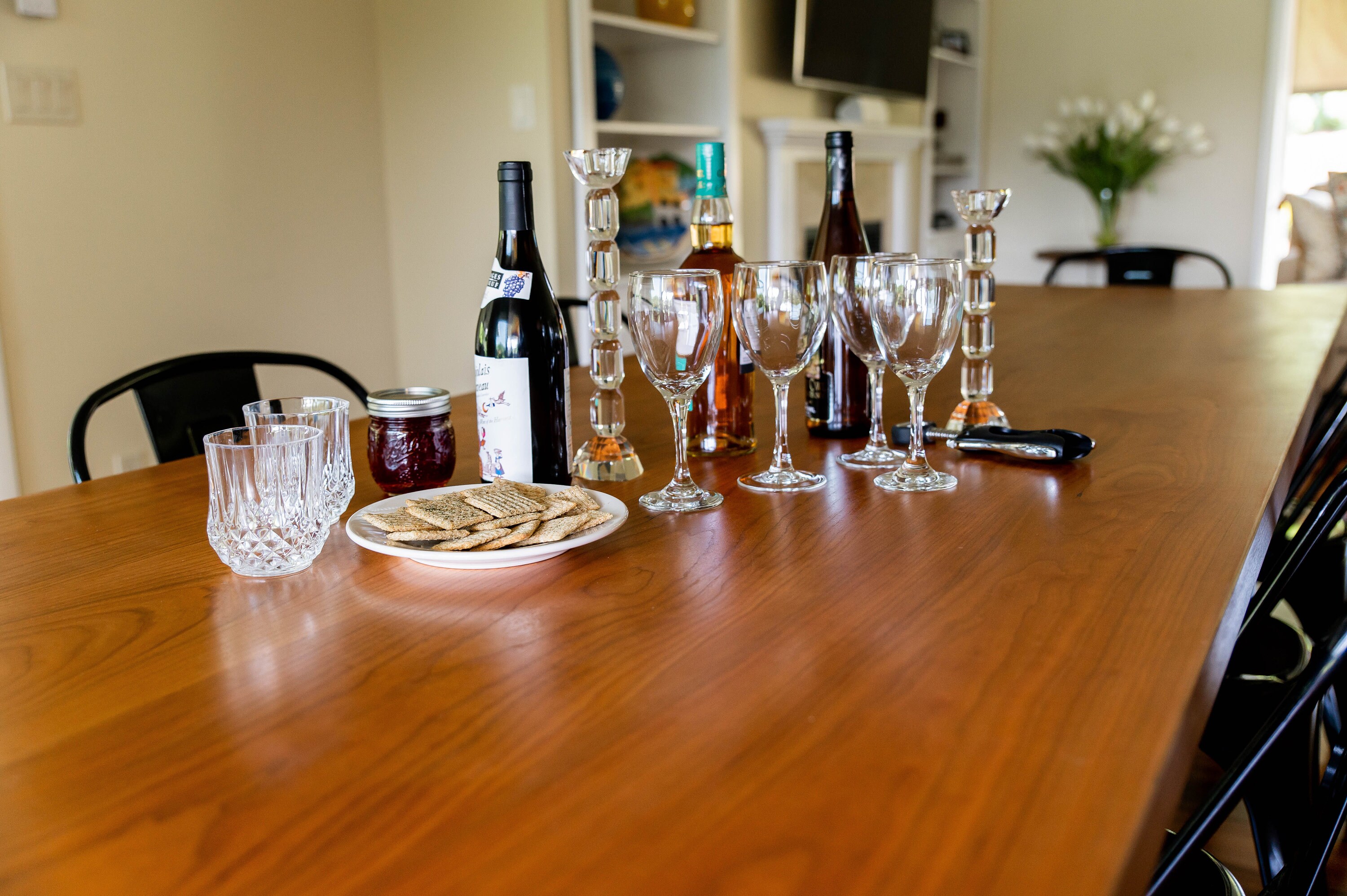 Table De Cuisine En Cerisier,
