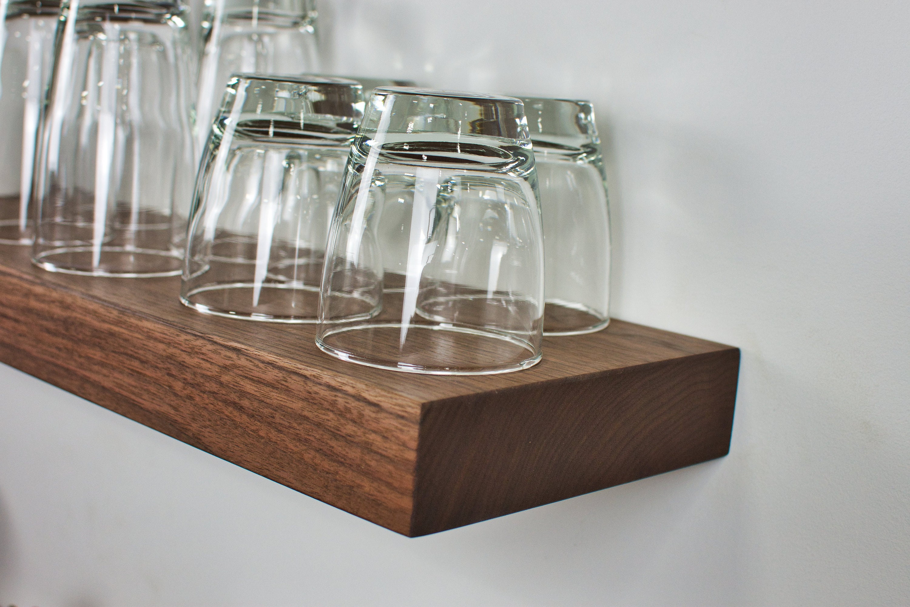 Heavy Duty Wall Shelves Deep Floating Shelves Solid Wood Etsy UK