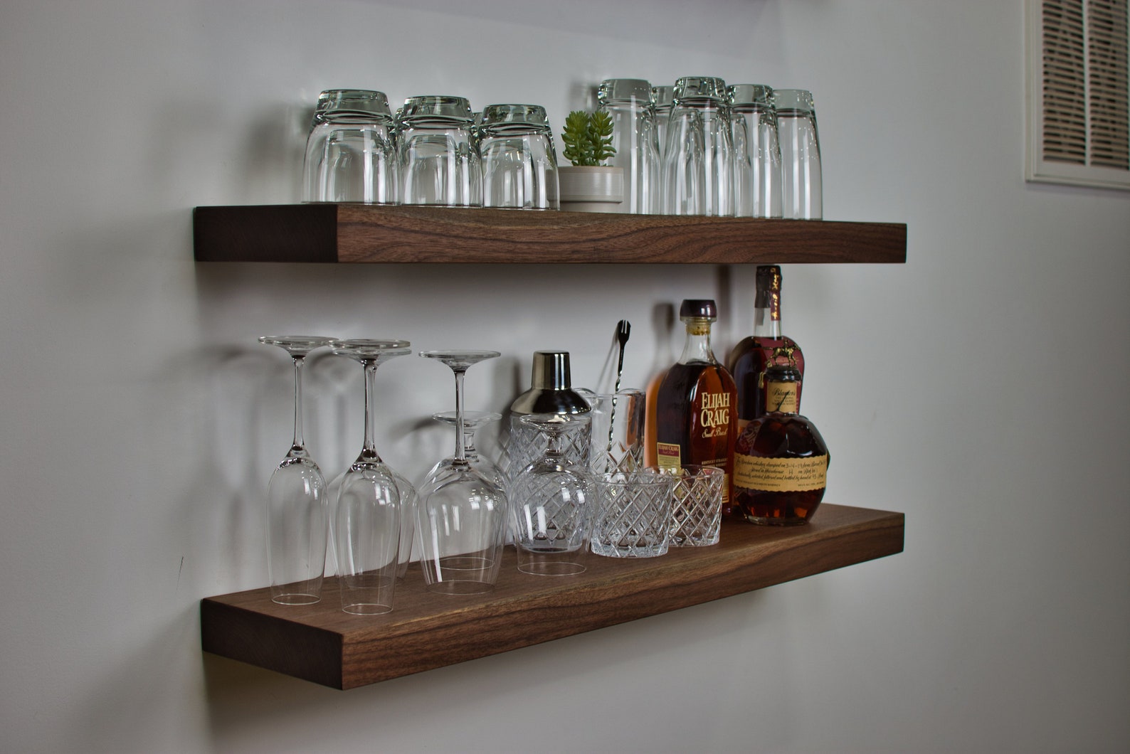 Bar Shelves Floating Bar Shelves Wall Bar Shelf Home Bar Etsy