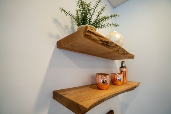 Rustic Floating Shelf/shelves Pantry Shelves Bathroom & Kitchen