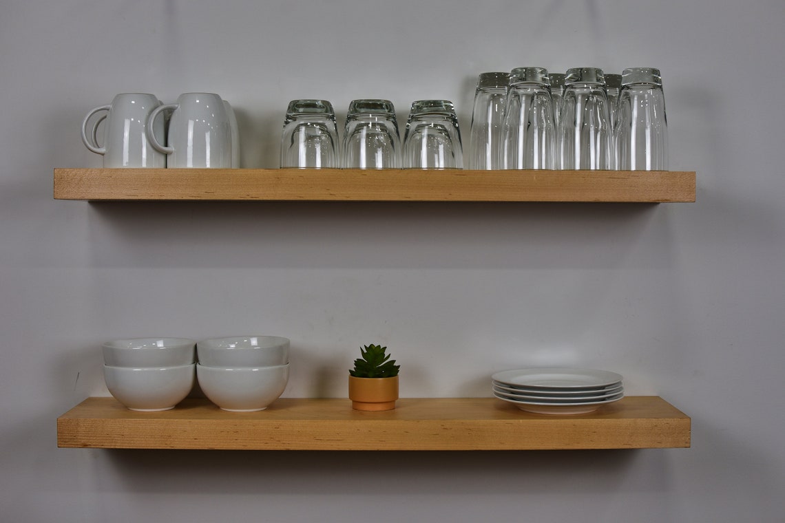 Floating Shelves for Dishes Plate Shelf Shot Glass Shelf Etsy