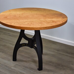 Mesa redonda de cocina mesa redonda de comedor de madera | Etsy