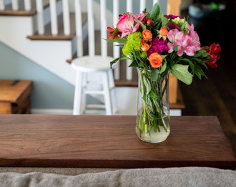 Console Wooden Table, Wooden Console Table, Solid Wood Console Table, Dark Wood Console Table, Natural Wood Console Table, Wooden Console