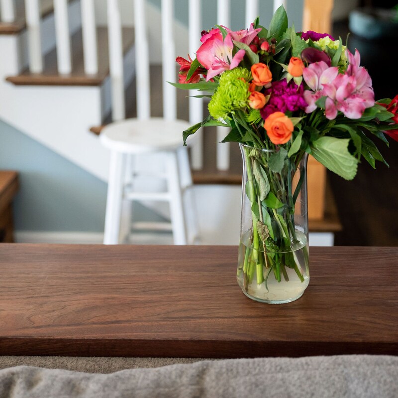 Wood Console Table - Etsy