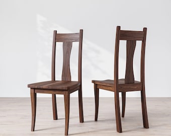 The Florence Dining Chair: Handcrafted Solid Wood Design