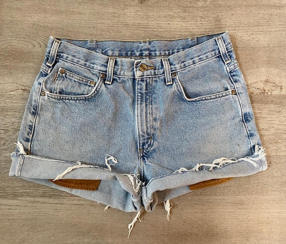 Vintage Carhartt Denim Shorts w/ Patch 33