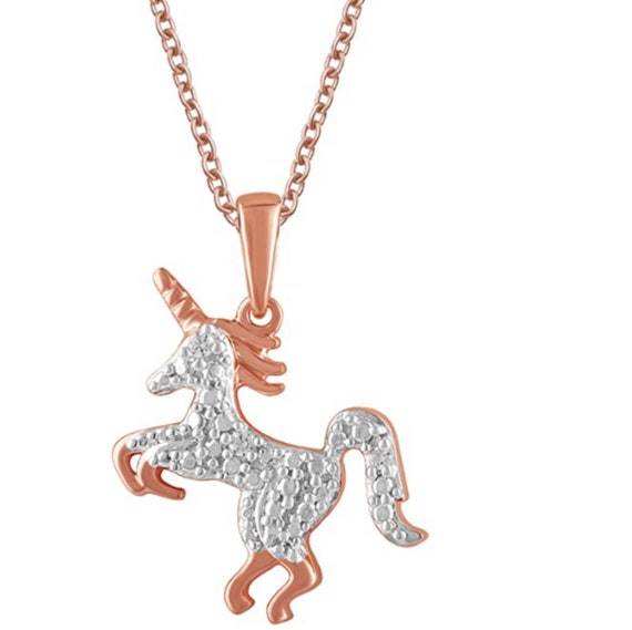 925 Silver Girls Unicorn Necklace, खरे चांदी का गले का हार - Skad Exports  Private Limited, Surat | ID: 2852545432433