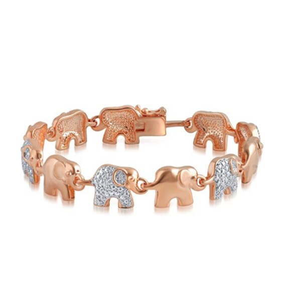 Elephant Bracelet for Women Elephant Gifts Mom Tennis Bracelet