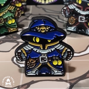 Battle Mage Figure Token - D&D / RPG Playable Enamel Pin