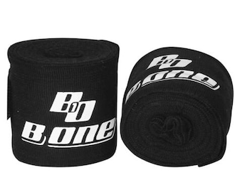 Elastic Boxing Hand Wraps – Muay Thai, Kickboxing Wrist Support (Pair)