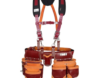 Carpenter tool bags with suspenders hotsell