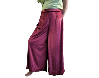 Palazzo Pants | Velvet Pants | Wide leg Pants for Women | Loose Women Pants | Wide leg Trousers | Palazzo Trouser