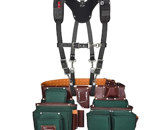 ヴィンテージのKlein Toolsバッグ、キャンバス製のラインマンバッグ