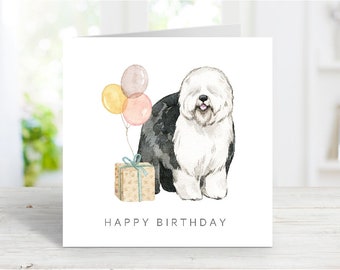 Personalised Old English Sheepdog Birthday Card By Have A Gander - View #10