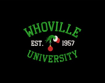 Whoville Embroidery Design 6 SIZES xxx vp3 pes pcs jpx jef hux exp emd dst