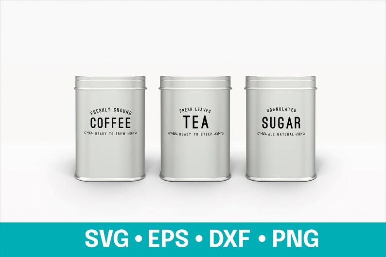 Download Png Pantry Labels Instant Digital Download Dxf Svg Cut Files Eps Farmhouse Style Coffee Tea Sugar Cannister Labels Drawing Illustration Art Collectibles Rccguk Church