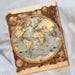Vintage Maps Paper Pack, Set of 18 Printable Junk Journal Pages ...