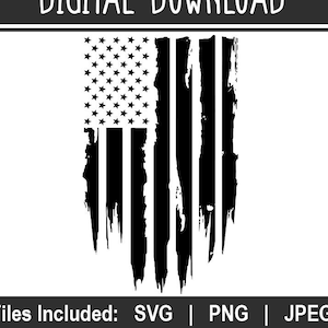 Distressed American Flag Usa Flag SVG Usa Cut File Flag - Etsy