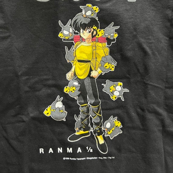 1999 Ranma 1/2 Anime World Tour Small T-Shirt on … - image 4