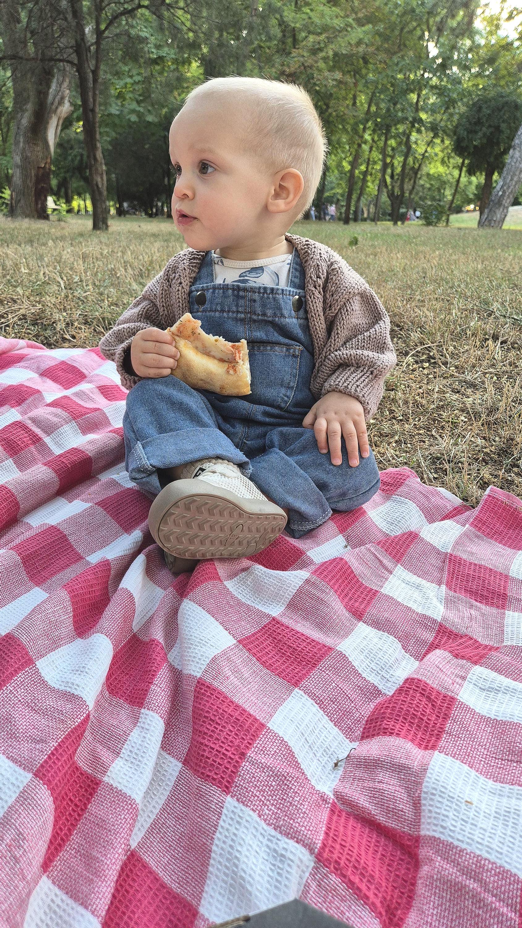 soft rib cotton baby cardigan tomato