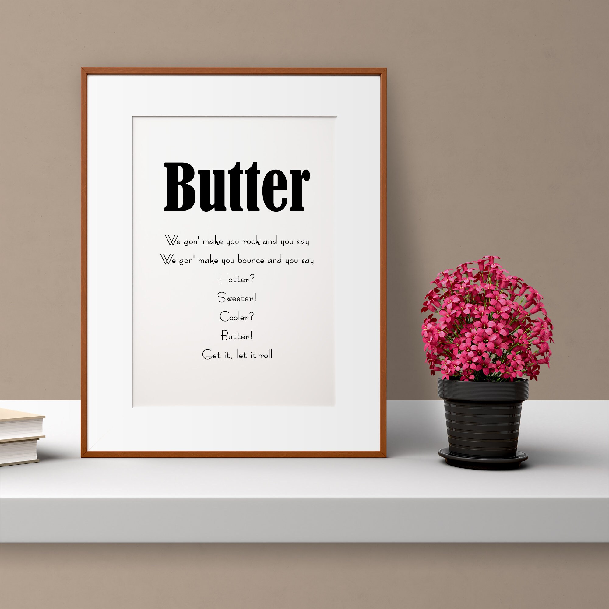 Kpop Wall Art Kpop Merch Kpop Wall Decor Korean Wall Art Etsy