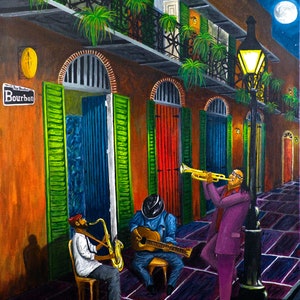 New Orleans jazz trio