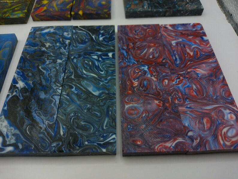 Knife Handle Shells Acrylic Knife Handle Materials Scales Handle Shells