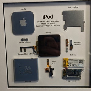 Printable PDF iPod Nano (6th Gen) for deconstructing your own iPod