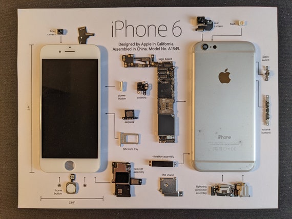 Printable PDF iPhone 4 for Deconstructing Your Own iPhone 