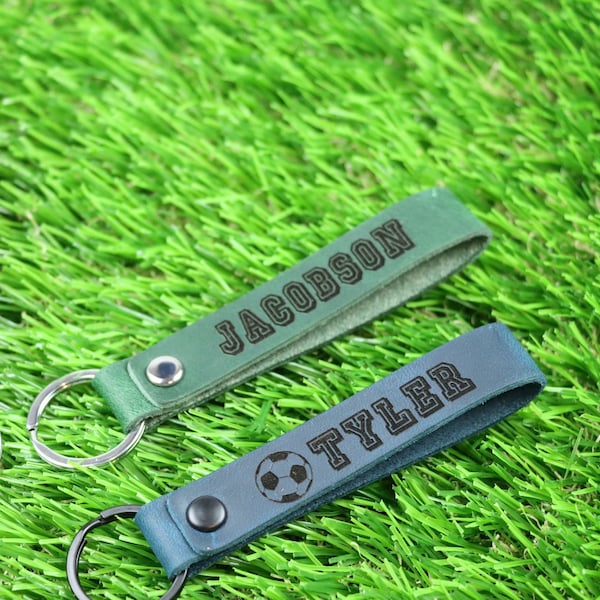 Soccer Keychain, Soccer Team Gifts, Soccer Senior Night Gifts, Personalized Soccer Gifts, End of Season, Soccer Banquet