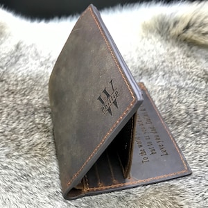 CARTERAS TRIFOLD para HOMBRES, Cartera triple de cuero para hombres, Cartera personalizada para hombres, Cartera de cuero con mucho dinero, Cartera Rfid