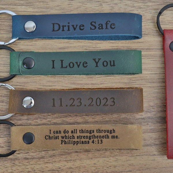 Personalized Leather Keychain, Personalized Coordinates Keychain, Where it All Began, 3 year Anniversary Gift. Mens gift, Mothers day gift