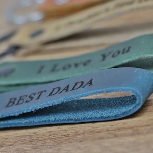 DADA KEYCHAIN, Fathers Day Gift for Dad