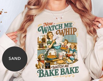 Thanksgiving Baking Sweatshirt, Funny Thanksgiving Sweater, Retro Thanksgiving Crewneck, Thanksgiving Baker Gift, Pie Baking Shirt