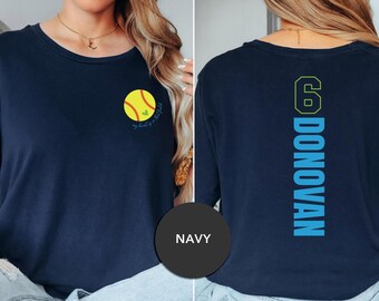 Softball Mom, My Heart is on that Field, Softball Mom Shirt, Gift for Mom, Softball Mama, Club Softball, Game Day Tee, Custom, Personalized