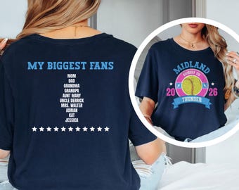Softball Team Fundraiser Shirt, Cute Softball Team Tee, Team Fundraiser, Tees for Softball Team, Customized Team Shirt, Look Who Has My Back
