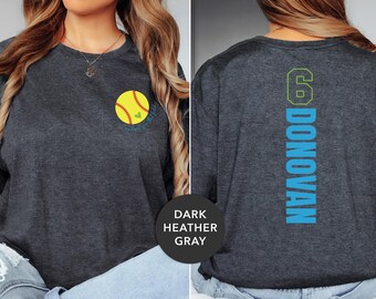 Softball Mom, My Heart is on that Field, Softball Mom Shirt, Gift for Mom, Softball Mama, Club Softball, Game Day Tee, Custom, Personalized