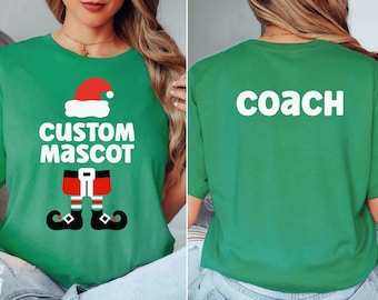 Softball Team Christmas in July Shirts, Personalized Christmas Softball Tee, Softball Custom Tournament TShirts, Coach Player Matching Tees