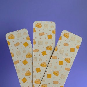 Cheeses - Glossy 2x8 inch cheesy bookmark
