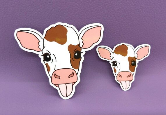Testa di mucca contenitore con mini animali della fattoria