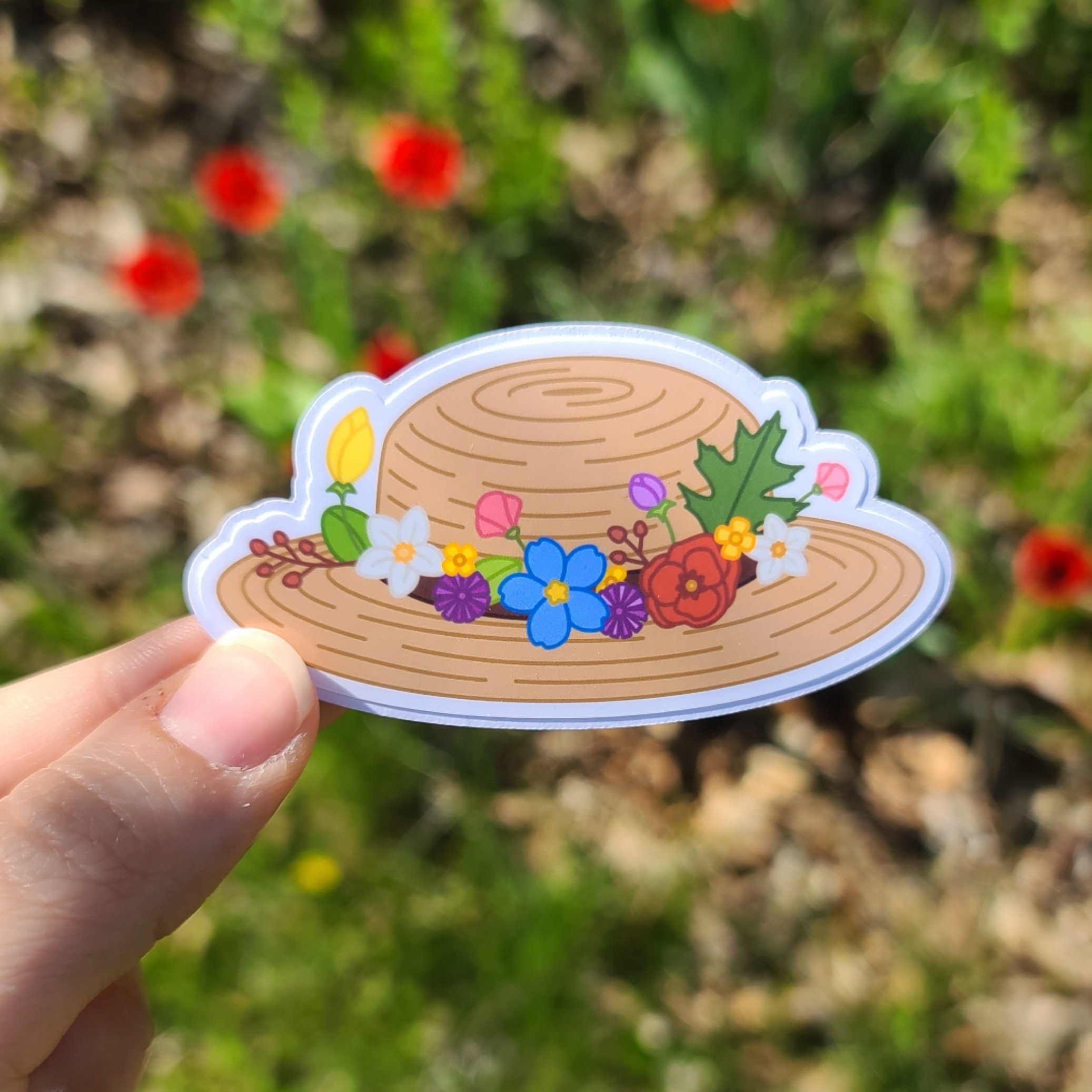 Anne of Green Gables, Anne's Hat - Waterproof Glossy Vinyl Sticker - Etsy