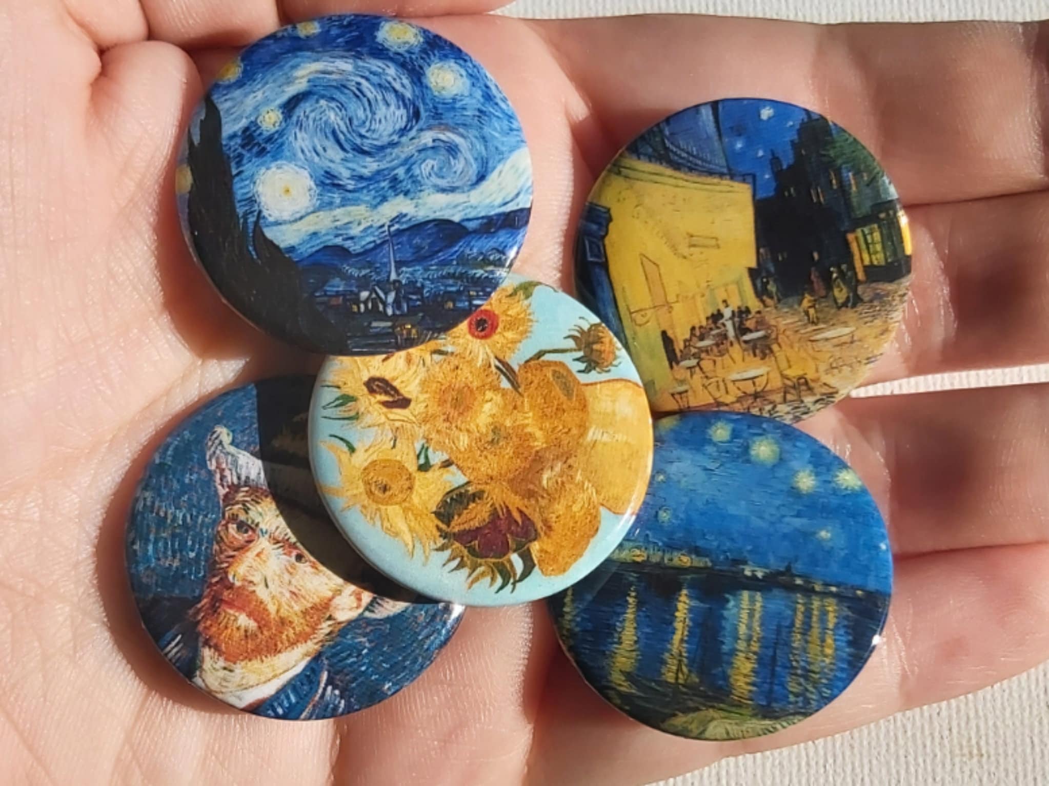 Kleurplaat van de zonnebloem van Van Gogh Gratis te dowoaden of af te