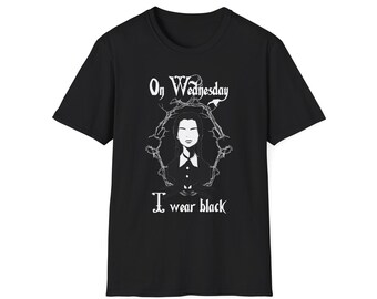 On Wednesdays, I Wear Black T-Shirt