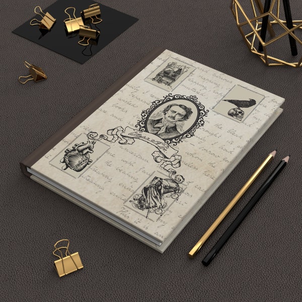 Edgar Allan Poe Carnet cartonné