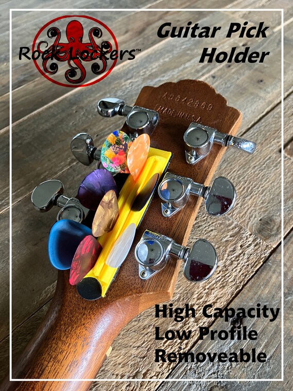 Picklockers™ Guitar Pick Holder Kit Including High Capacity Pick