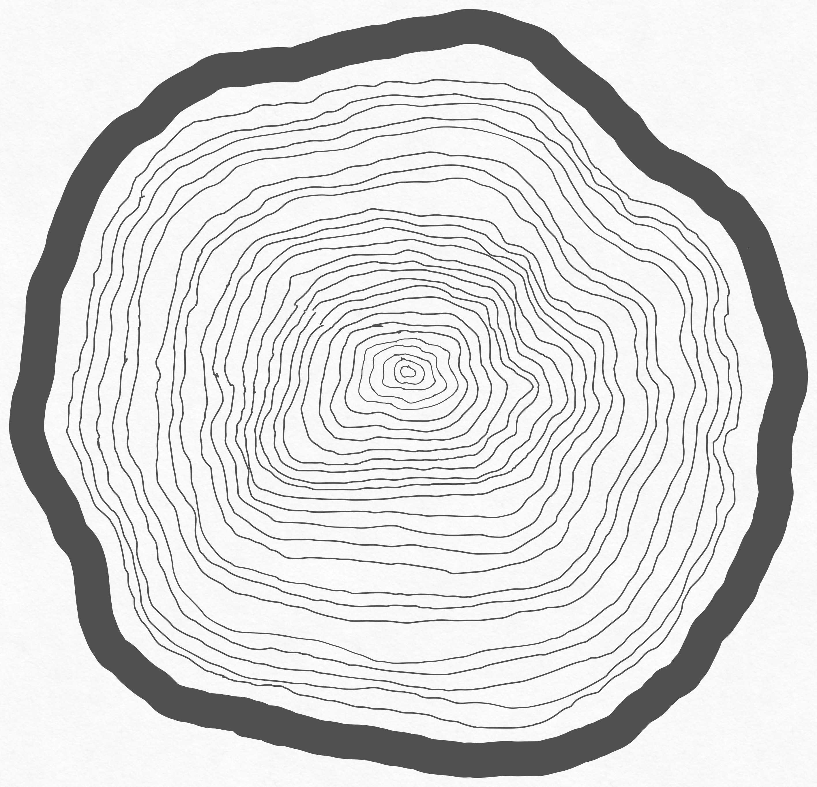 Tree Rings Character Tree Ring People - Etsy
