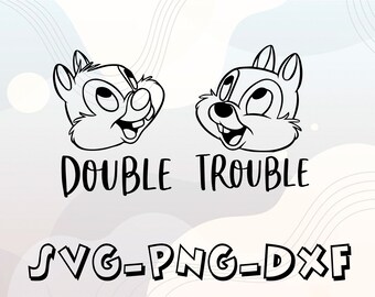 Double Trouble Svg Etsy Double Trouble Svg Etsy