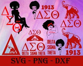 Download Delta Sigma Theta Svg Etsy